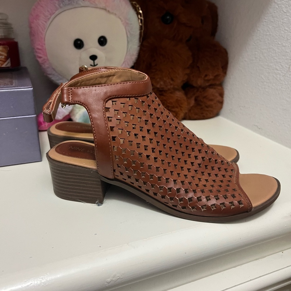 Brown shoes